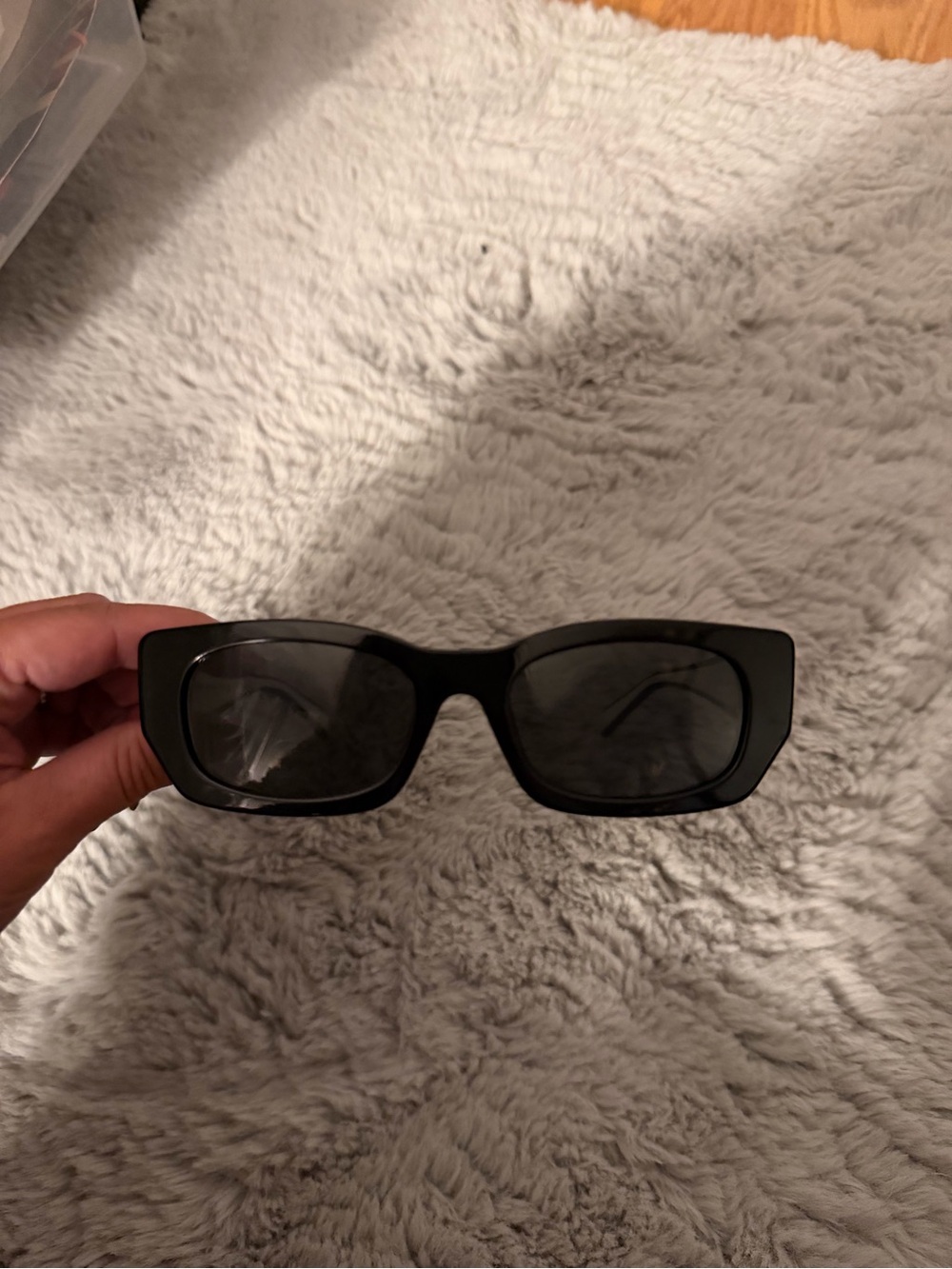 Prada Black and White Sunglasses - Picture 12 of 12